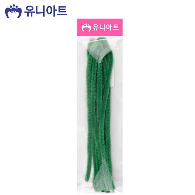 모루 인형재료 초록 공예수업 DIY소품