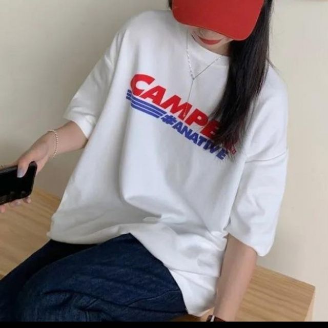 프린팅 ST200250 박스 반팔 티셔츠