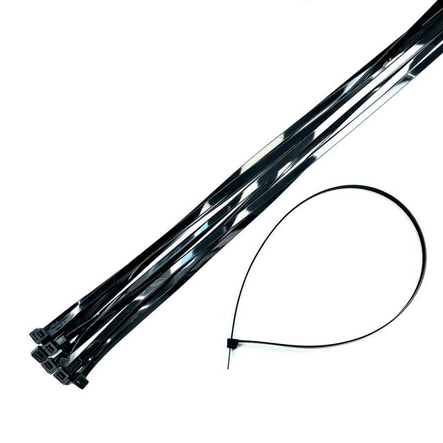 Kimspp 케이블타이 12x900mm 블랙 (약10개입)