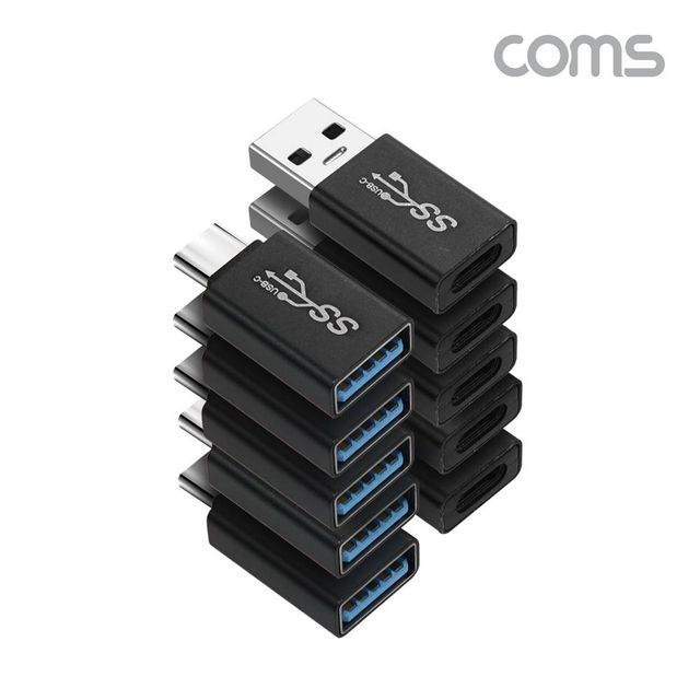 TBZ Coms USB Type C 젠더 5세트 A 3.0 to C MF Superspeed 5Gbps TB652