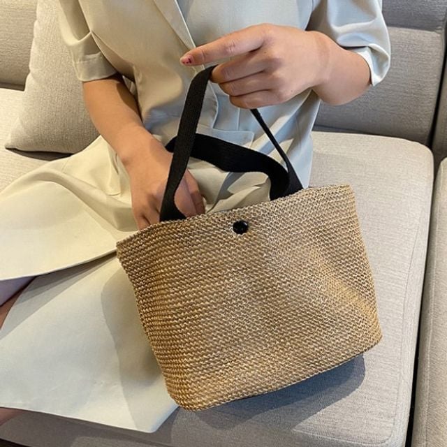 라탄 에코백 숄더백, 데일리 여성 가방