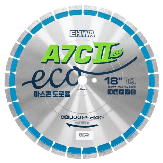 이화 마른날 도로용 18 x3.2T 아스콘도로 덧방도로용 ECO 100181731