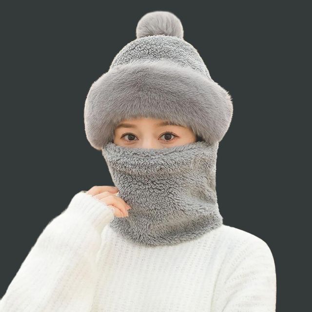 방울모자 비니 자 겨울 털 겨울모자 모자 털모