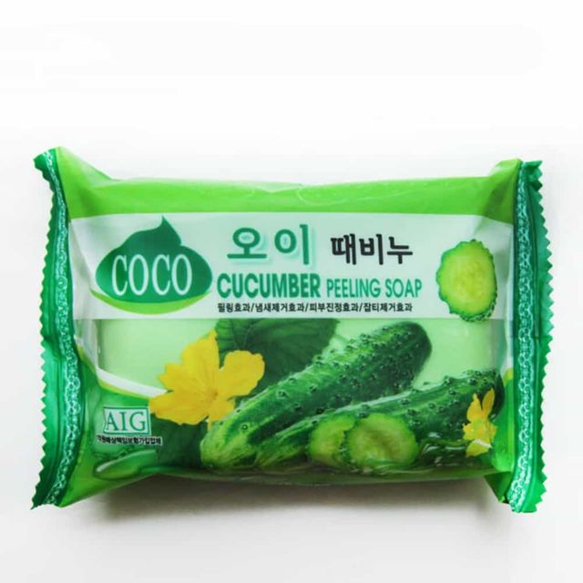 오이 때비누 샤워비누 목욕때비누바디워시