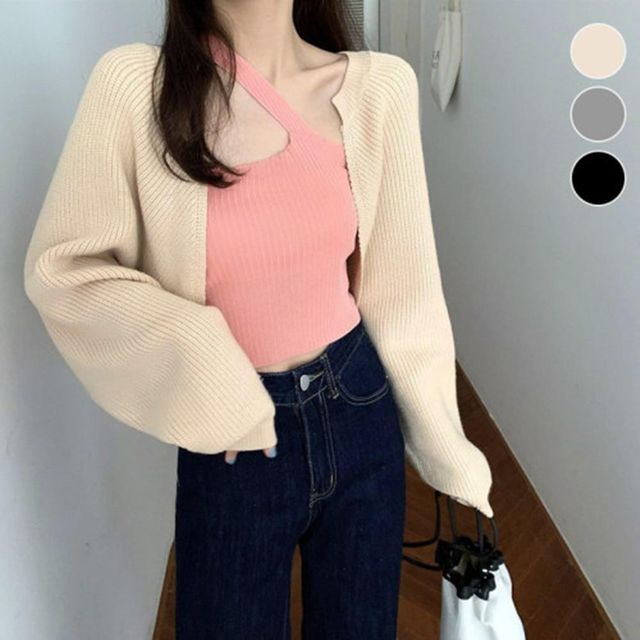 여성 롱 가디건, 루즈핏 니트 자켓 겉옷 기본 가디건
