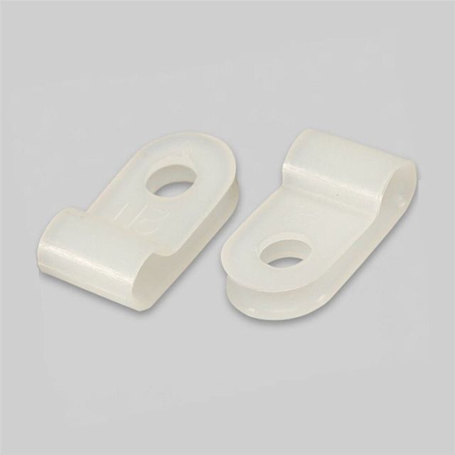 새들 PVC 카이스 6N 1000EA 케이블고정 새들PVC 전기선정리