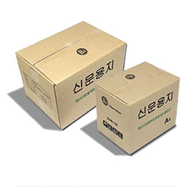 신문용지 A4 2500매 1BOX, 사무용 기타 용지 포장
