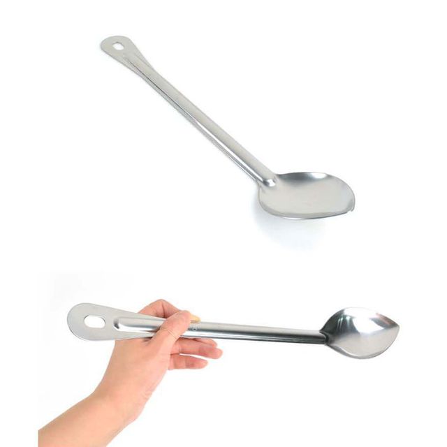 스텐 대형 뷔페 요리 서빙 스푼 나눔스푼 39cm 4호