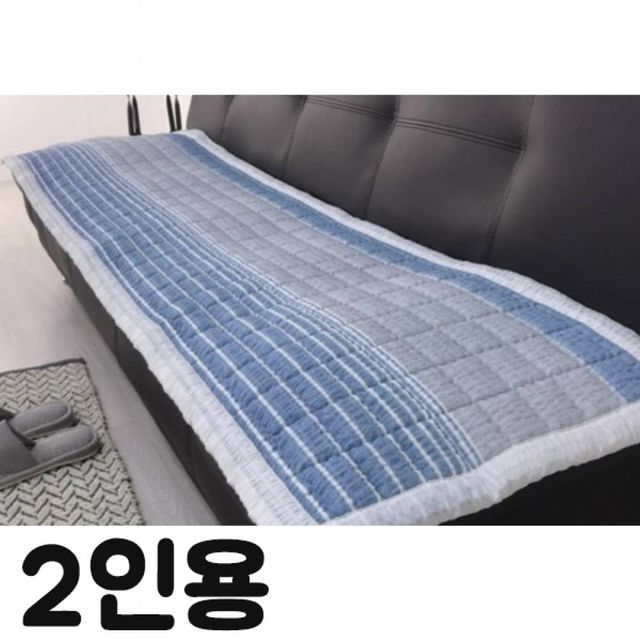 TBZ HS 시어서커 쇼파패드 방석 매트 2인용