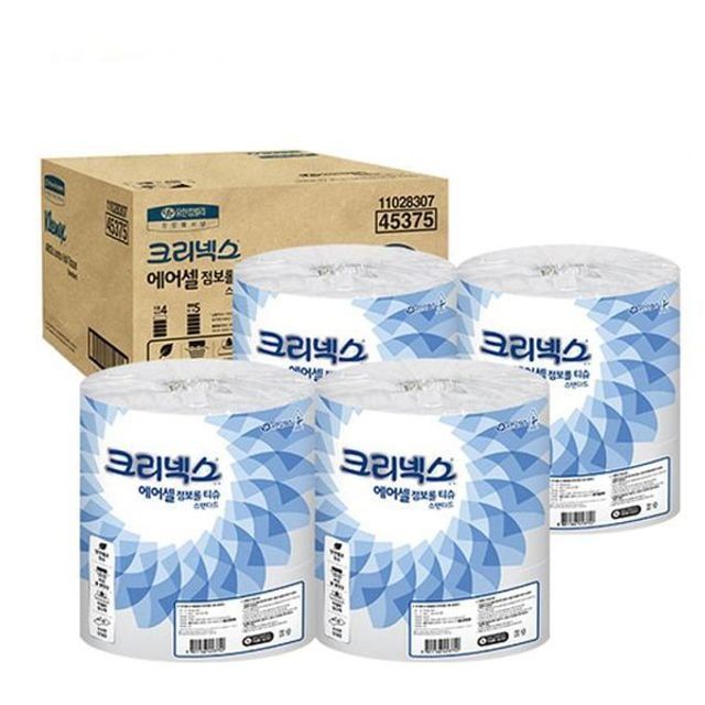 크리넥스 R180 3롤x4백 업소용 점보롤 화장지 휴지