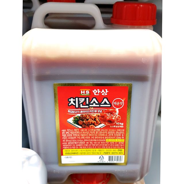식당 업소 주방 식재료 치킨소스(매운맛 HS 10K)