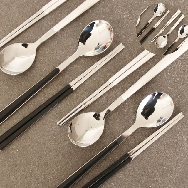 한식수저세트 수저셋트 수저받침 수저세트 2벌