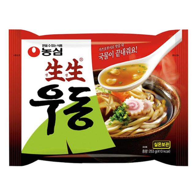 농심 생생우동 253gx24봉지