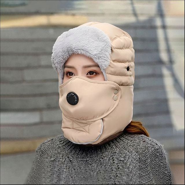 방한 안면마스크 겨울 패딩모자 바라클라바 귀달이