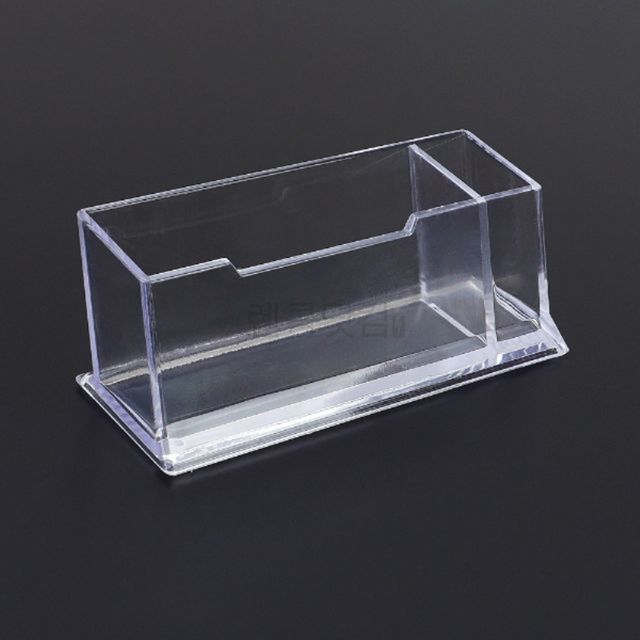 아크릴 명함꽂이, 식당 계산대 부동산 명함 거치대 펜꽂이