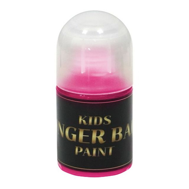 미술놀이 핑거 볼 물감 일반색 낱색 50ml 분홍