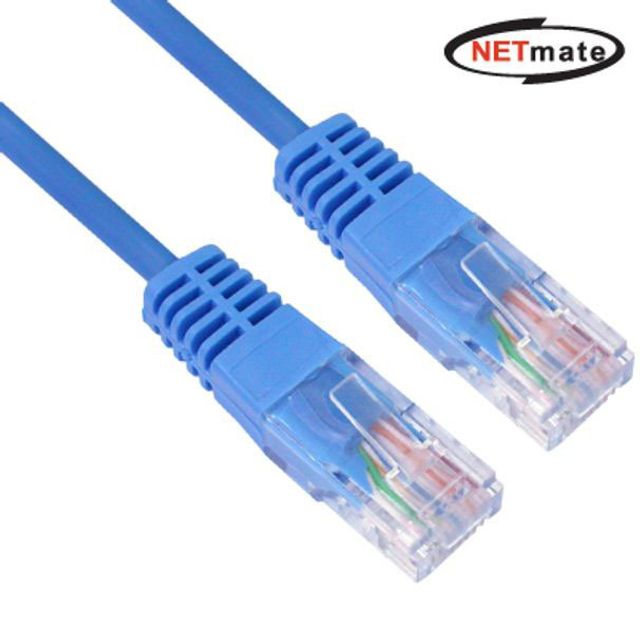 NETmate NMC-UC502 CAT.5E UTP 크로스 케이블 2m