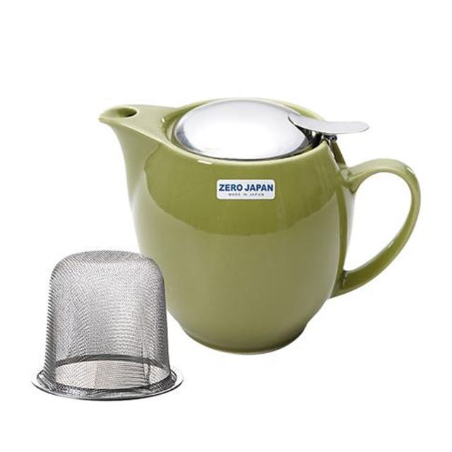 제로제팬 도자기 티포트 라운드 알로에 580ml 티팟 차주전자