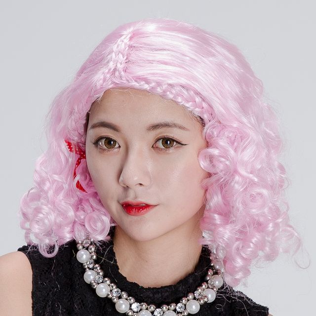 요정 핑크 가발 파티가발 분장용품 이벤트 행사용