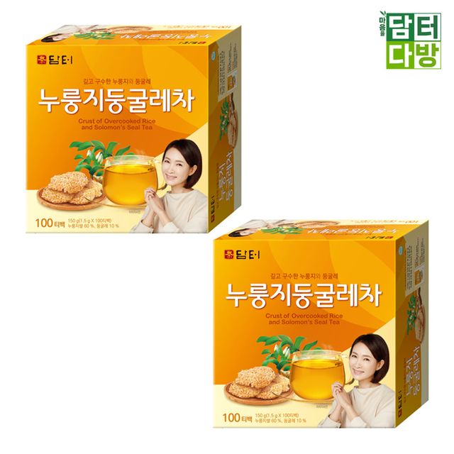 (원플러스원) 담터 누룽지둥굴레차 100티백