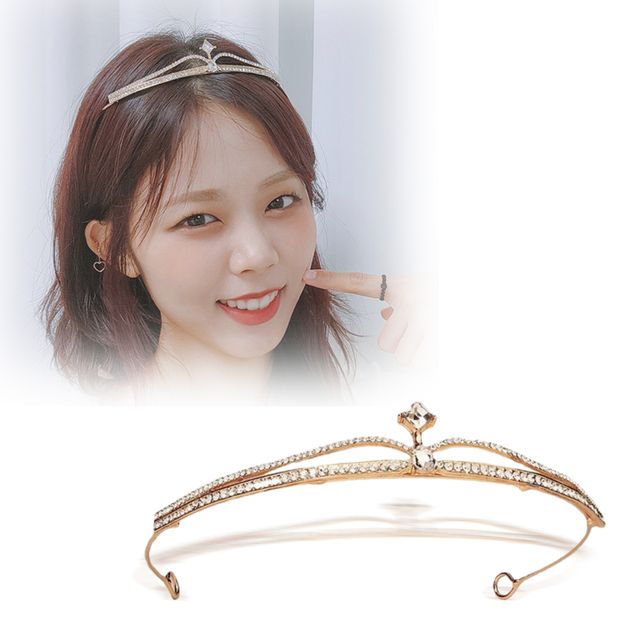 신부 웨딩티아라 머리띠 왕관 헤어핀 머리꽂이 결혼식 헤어장식 헤어악세사리