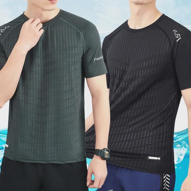 기능성 쿨링 남성 머슬핏 헬스 티셔츠 드라이핏 반팔