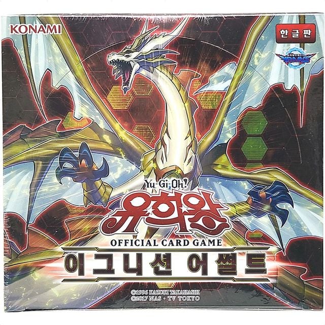 유희왕 오피셜 카드게임 이그니션 어썰트 부스터팩 TCG 트레이딩 카드 수집용 팩