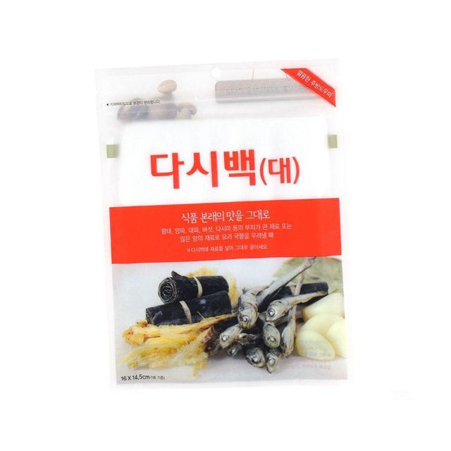 다시팩 대용량 18매 지퍼팩 차거름망