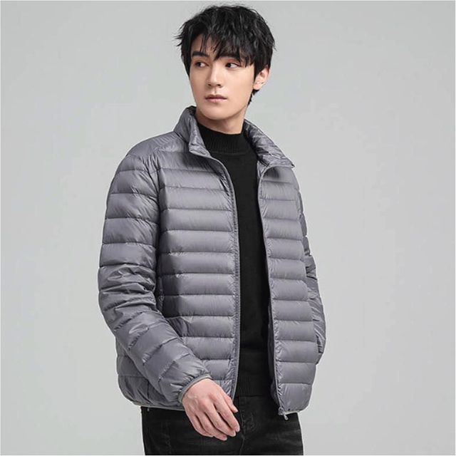남성 경량패딩 가벼운 아우터 초겨울 웰론패딩 캐주얼 점퍼