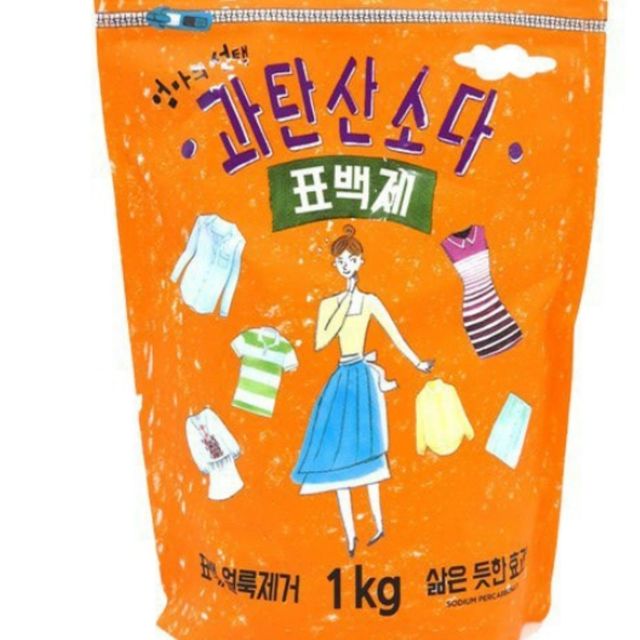 과탄산소다 표백제 1kg 세탁조청소 청소