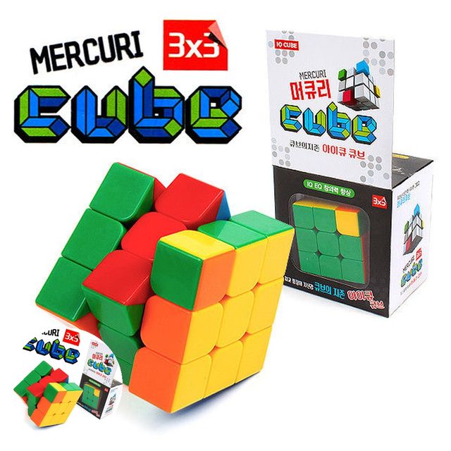 입체퍼즐큐브 큐브퍼즐 아이큐큐브 머큐리 3X3