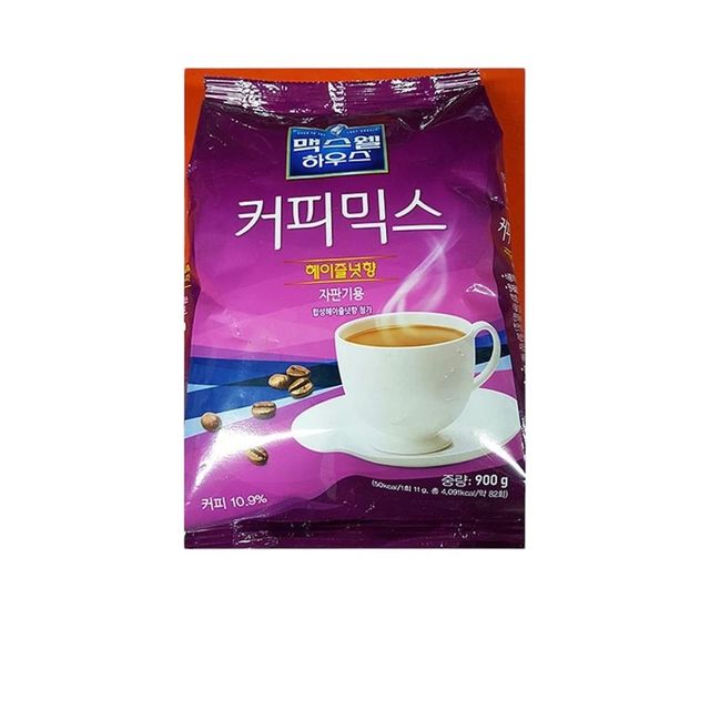 식자재 자판기용 헤이즐넛 커피 믹스 900g x12개