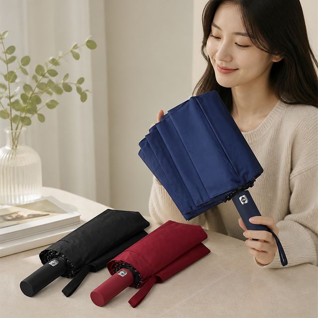 3단 자동우산 4컬러 접이식 방수우산 접이식우산