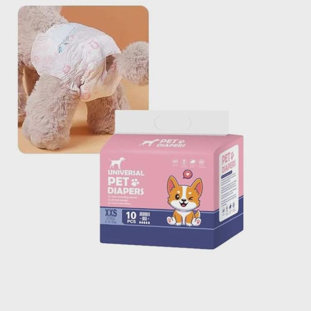 강아지 암컷 기저귀 생리대 초미니 XXS 애견 위생 용품