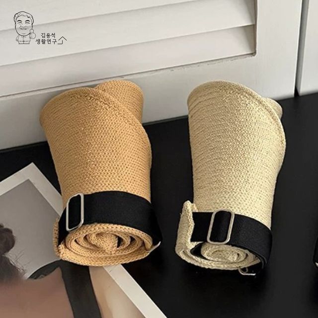 햇빛 자외선 차단 돌돌이 썬캡 라피아햇 여름 창 모자
