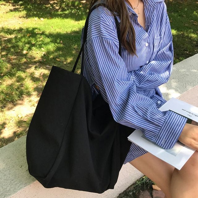 에코백 빅사이즈 숄더백 학생가방 캐쥬얼백