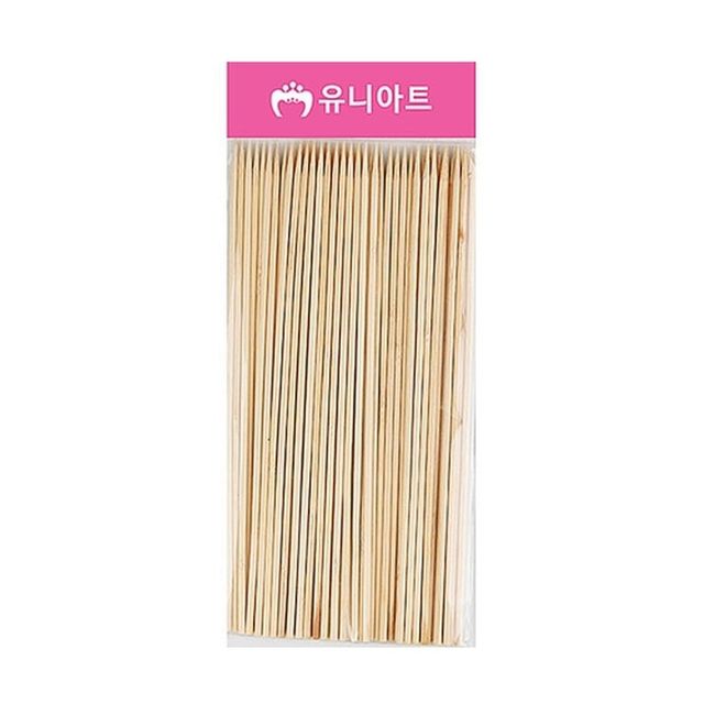 유니아트 산적꼬지 2번 4mm 28cm 50개입