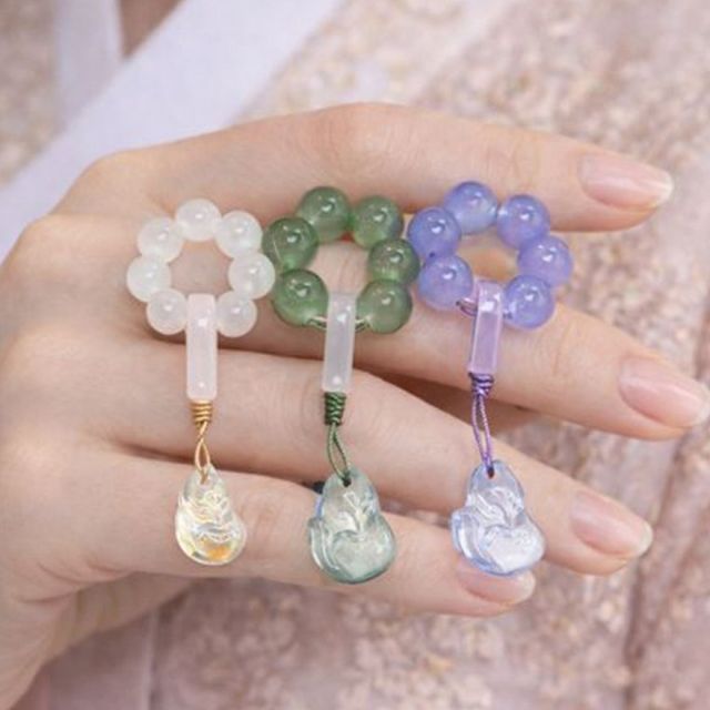 염주 단주 미니 팔찌 명상 합장