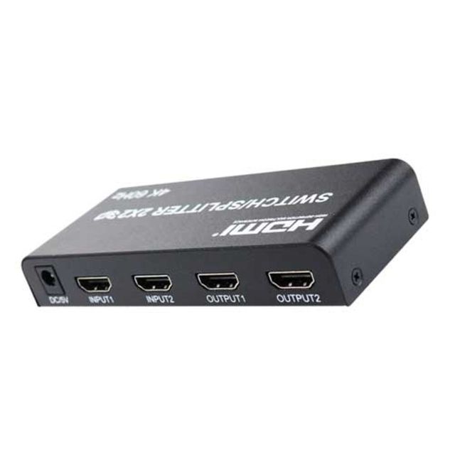 HDMI 선택기 메트릭스 스위치 2 2 4K60Hz