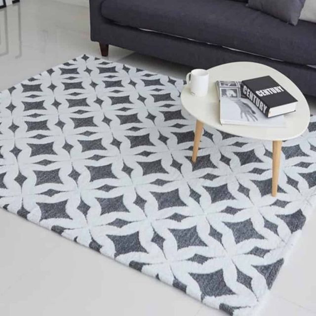 카페트 그레이 170X230 소파깔개 방바닥매트 거실카펫