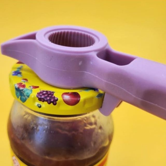만능 병따개 캔 음료수 맥주 유리병 오프너 퍼플