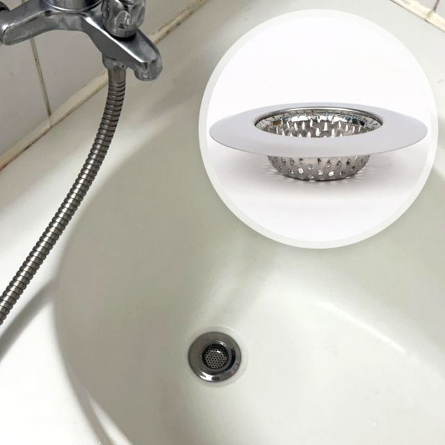 JPAR 싱크대 욕조 배수구거름망 와이드형 7.3cm OWJ51212