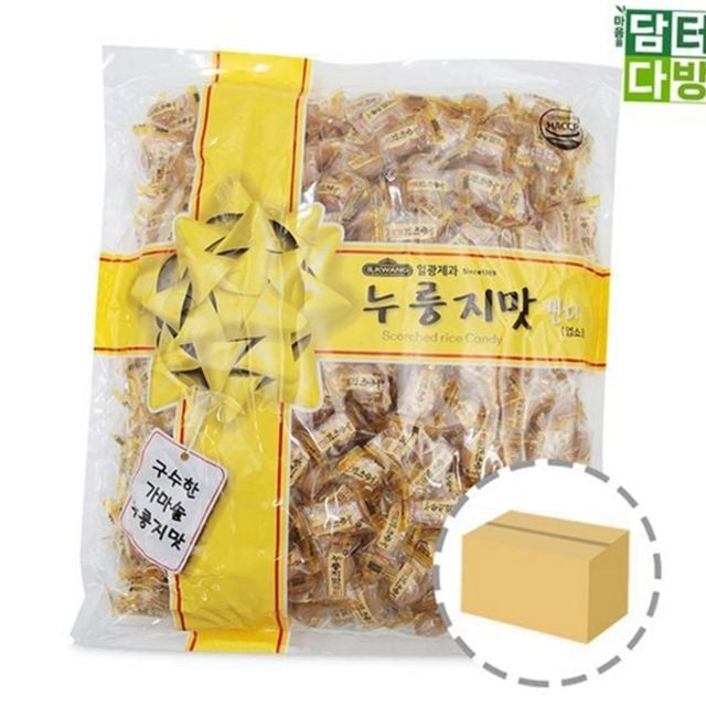 개별포장 맛 부드러운 캔디 간식 대용량 누룽지 고소한