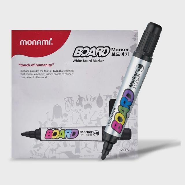 모나미 보드 마카펜 검정색 (1갑12개입)