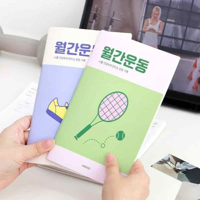 운동플래너 1개월 다이어트기록 운동일기 운동기록 운동달력