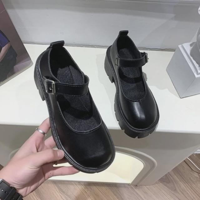 데일리 여자 통굽 펌프스 구두 인기 메리제인 슈즈