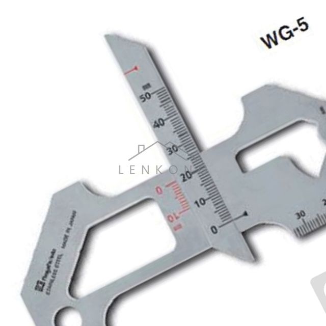 용접검사장비 용접측정 용접게이지 50mm WG 5 덧살최대50mm 1EA