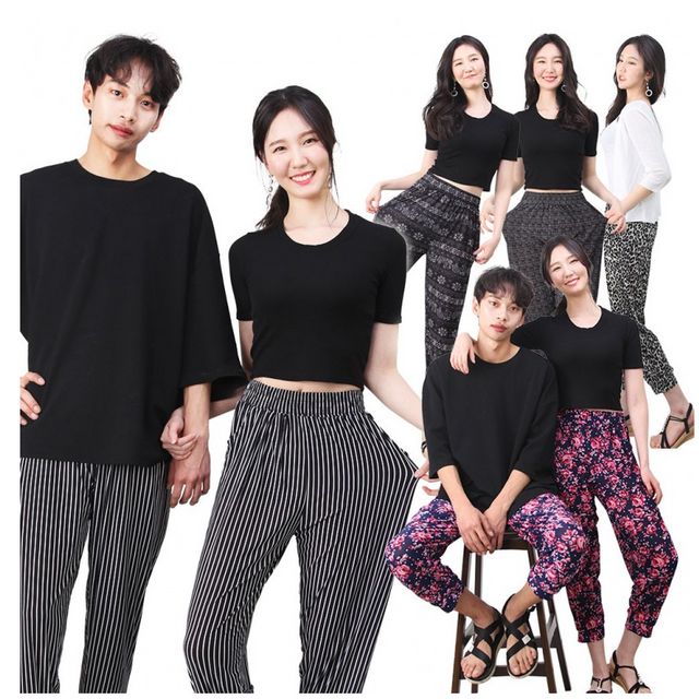 여름용 냉장고 바지 쿨팬츠 남녀공용 아이스 팬츠
