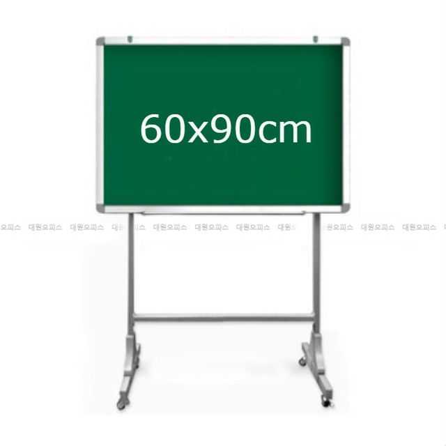 금강 자석 이동식 물백묵칠판 60x90cm - 소규모 공간 맞춤형