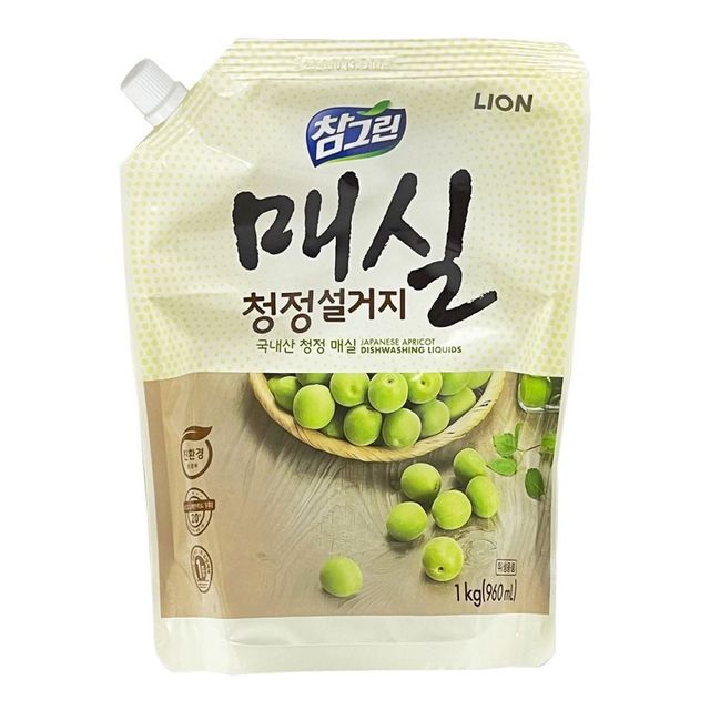 매실 향 주방 세제 리필 960ml 식기 세척액